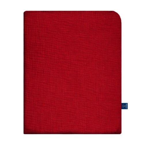 muslin chilli red poszewka na kołdrę.jpg