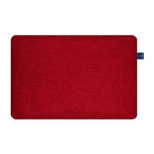 Muślin Chilli red - Poszewka na poduszkę z muślinu - dowolny rozmiar