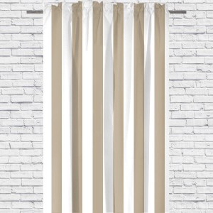 Belts beige - Zasłona Dekoracyjna Bawełniana - dowolny rozmiar