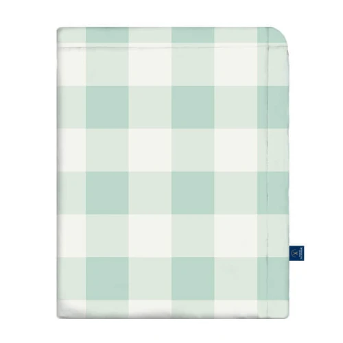 grid mint narzuta na łóżko.jpg