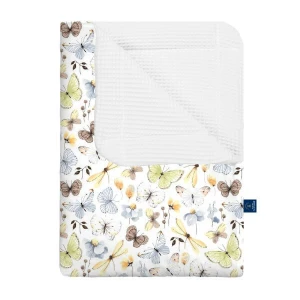 Butterflies - Kocyk wafel - dowolny rozmiar
