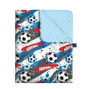 Football - Kocyk minky - dowolny rozmiar 