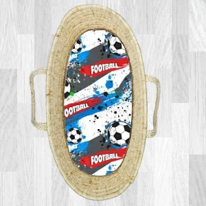 Football - Prześcieradło bawełniane do gondoli / kosza Mojżesza