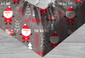 Santas  - Prześcieradło bawełniane z gumką
